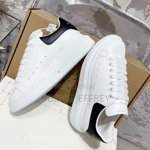 Original Alexander McQueen White With Back Black