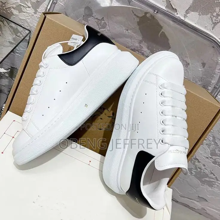 Original Alexander McQueen White With Back Black