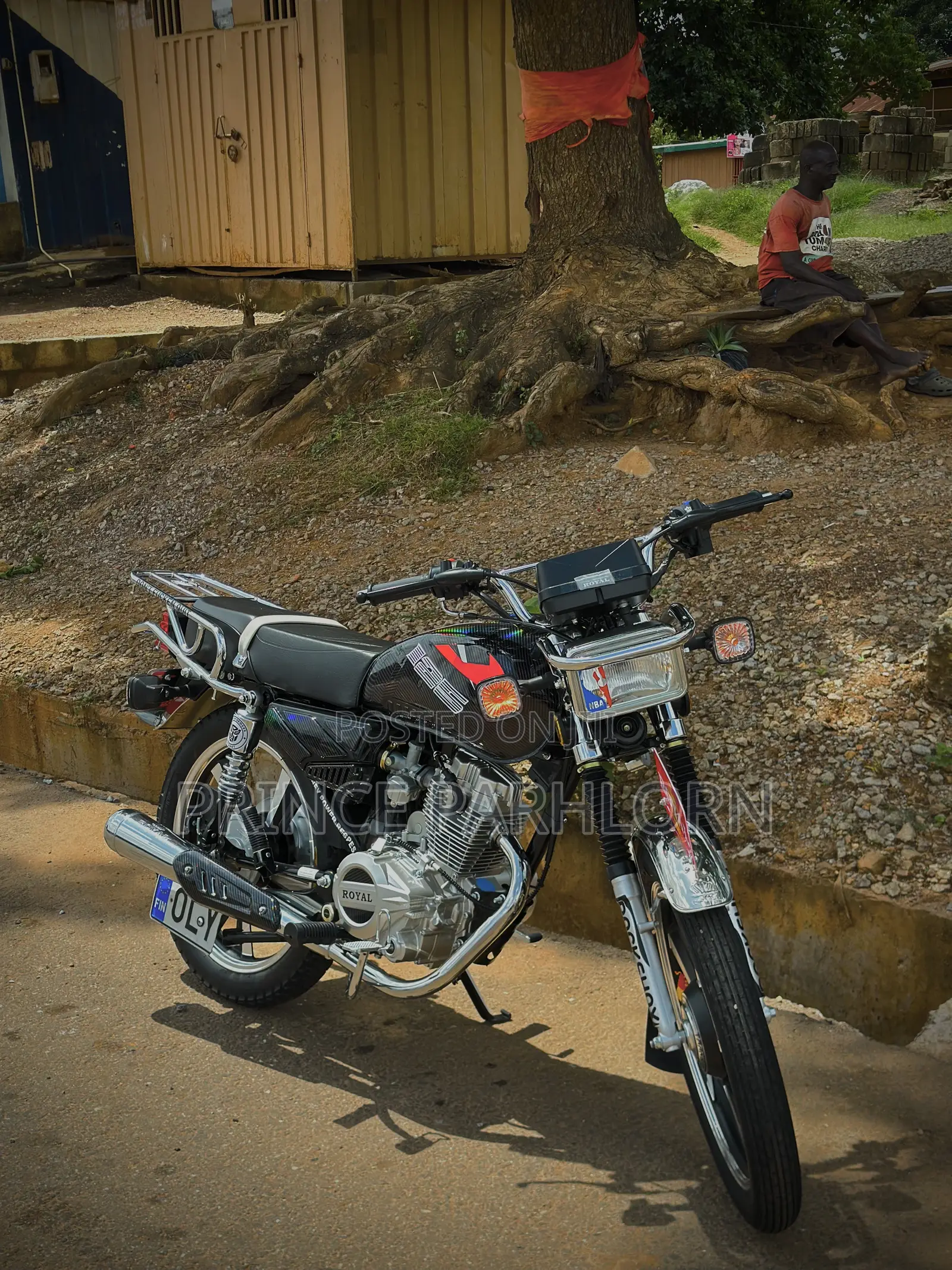 New Royal RY125 2025 Black