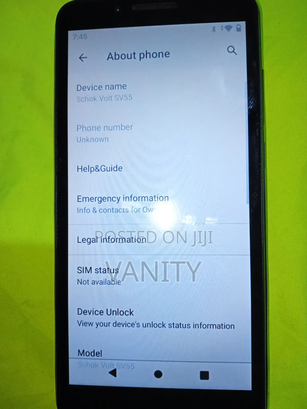 Mobile Phone 16 GB Black
