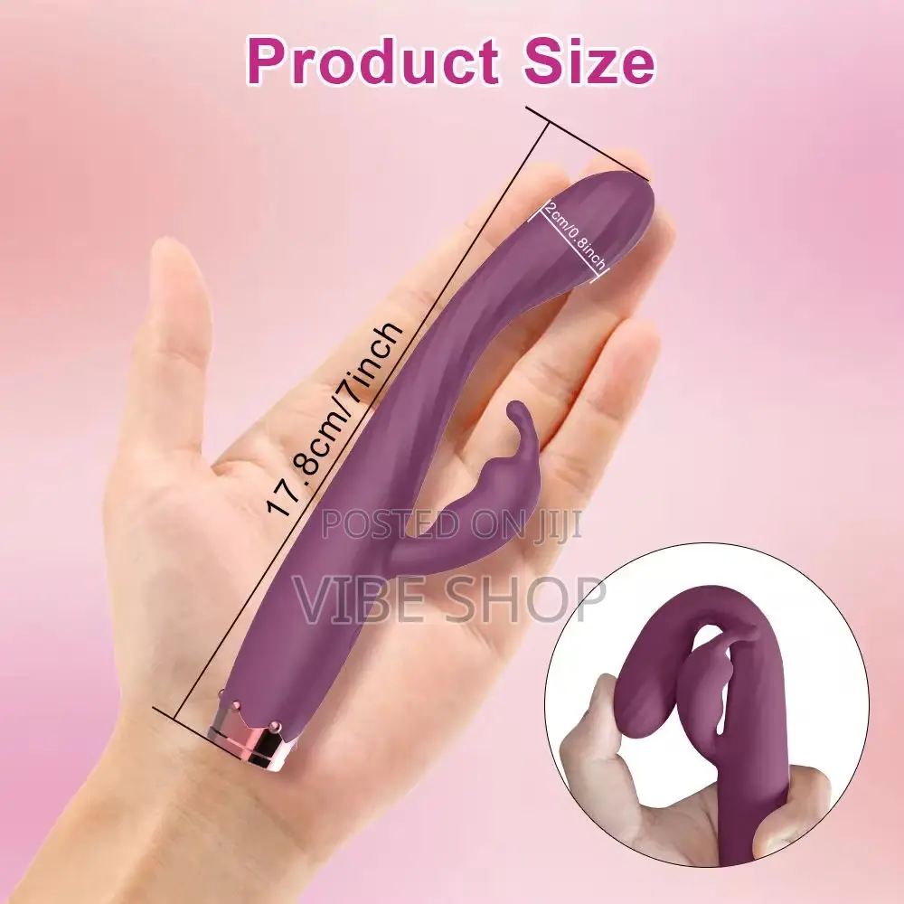 10-Mode Mini Rabbit Vibrator – Discreet, Powerful, Pocket-Sized