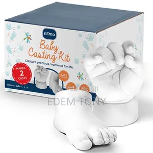 Baby Casting Kit 3D for Hand Feet - Skin-Safe Non-Toxic