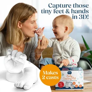 Baby Casting Kit 3D for Hand Feet - Skin-Safe Non-Toxic