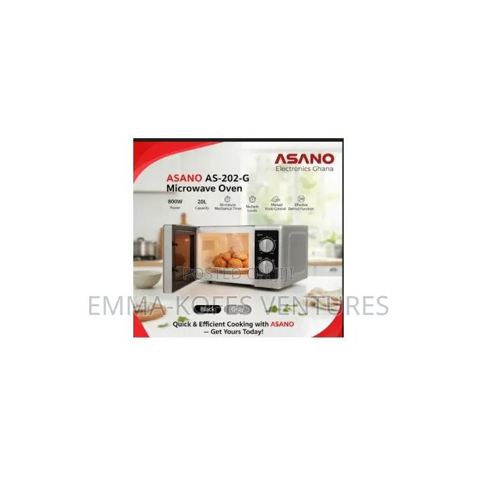 CASH ON DELIVERY- Microwave Oven- 20 Liter Grey- 700watts