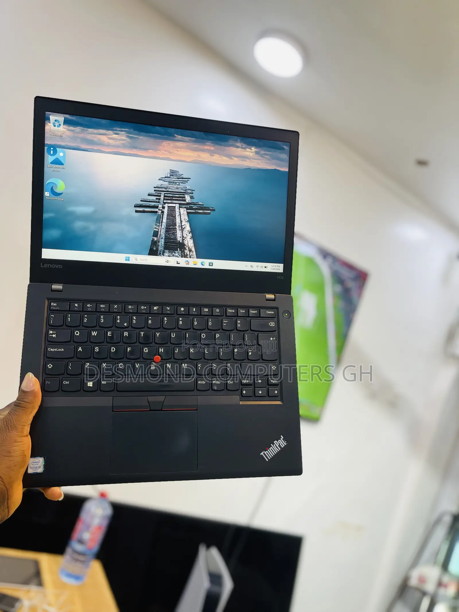 Laptop Lenovo ThinkPad T470 8GB Intel Core i5 SSD 128GB