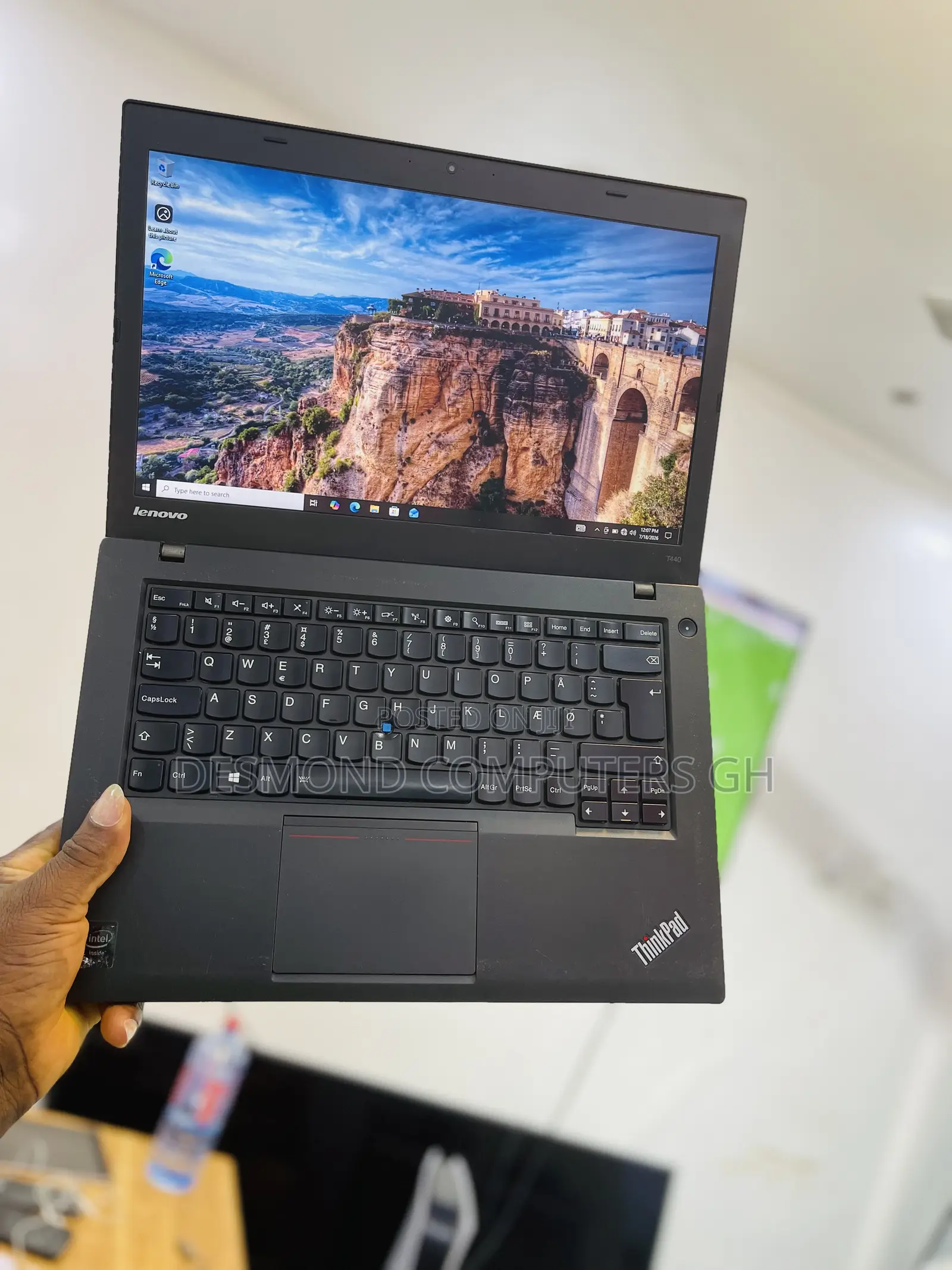 Laptop Lenovo ThinkPad T440 8GB Intel Core i5 SSD 128GB