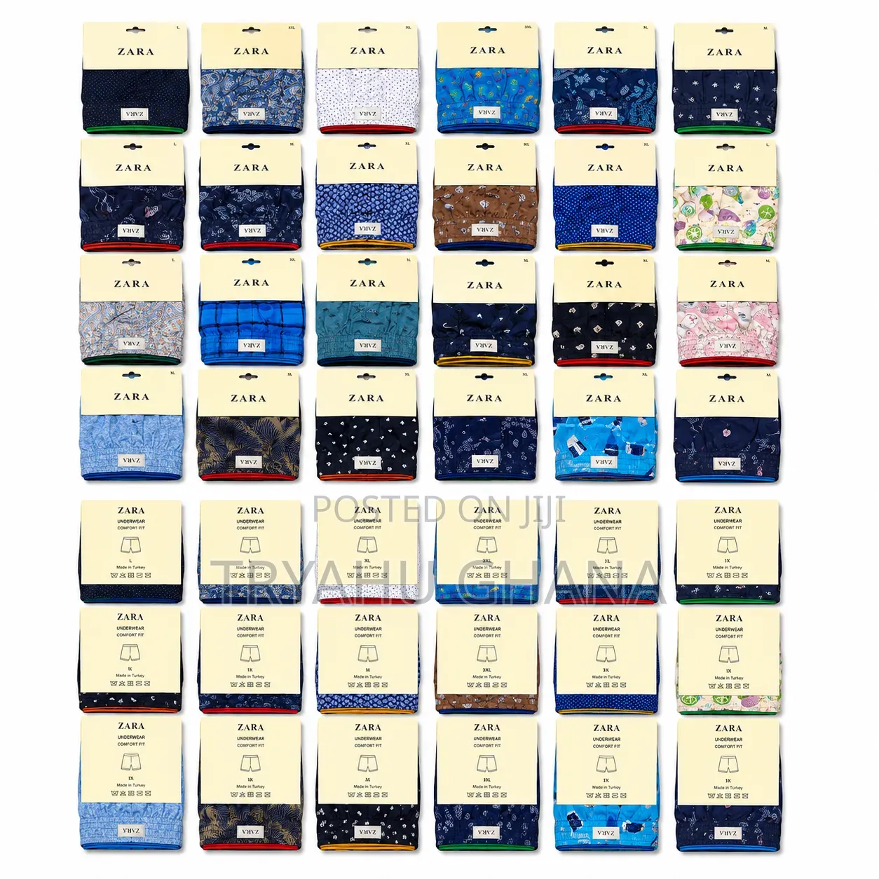 Zara Men's Underwear Collection