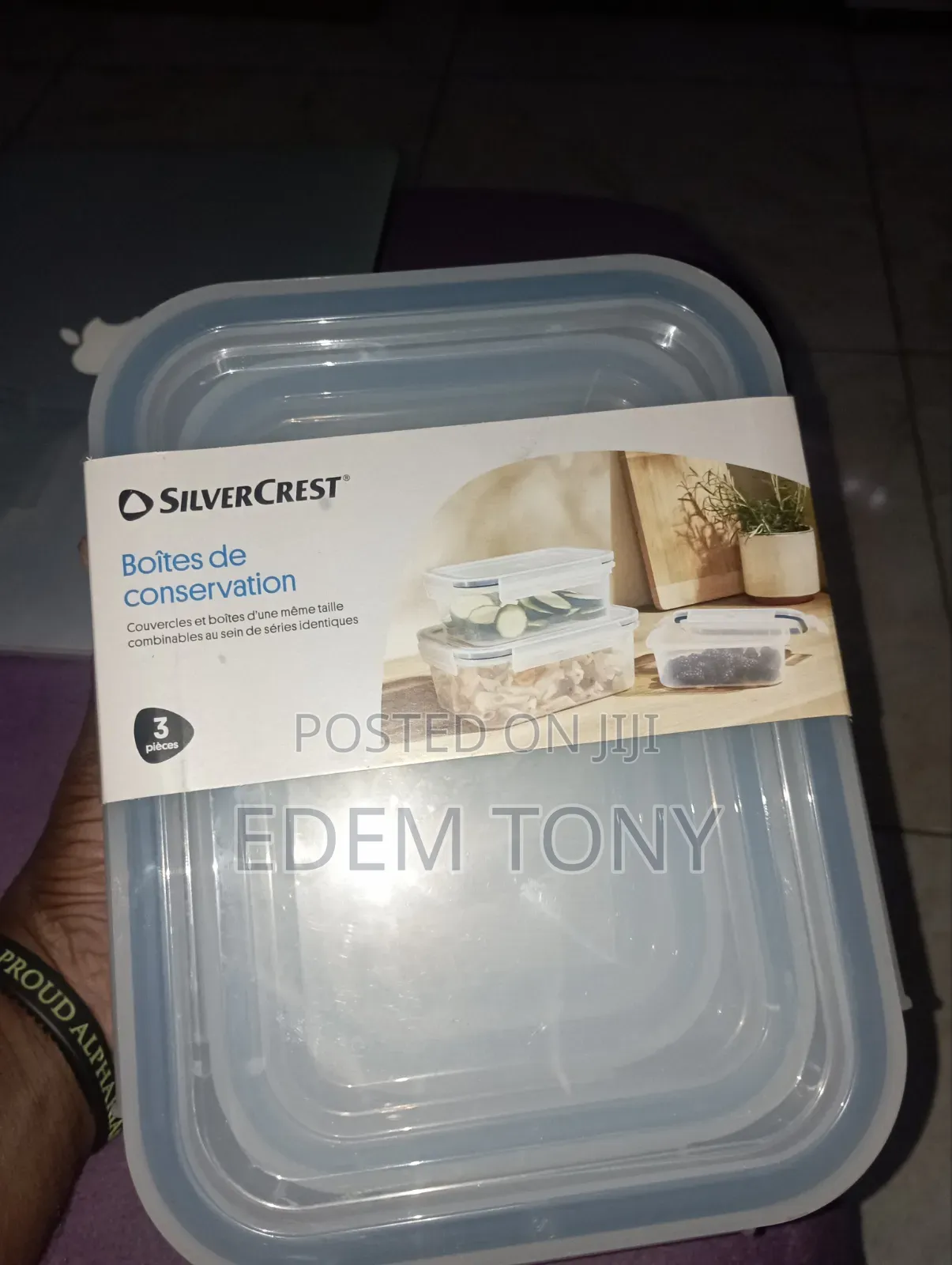 Silvercrest Food Storage Container 3pcs Set