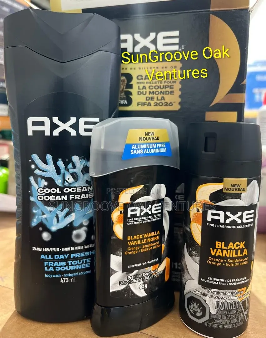 Axe Vanilla Gift Set 3 in 1