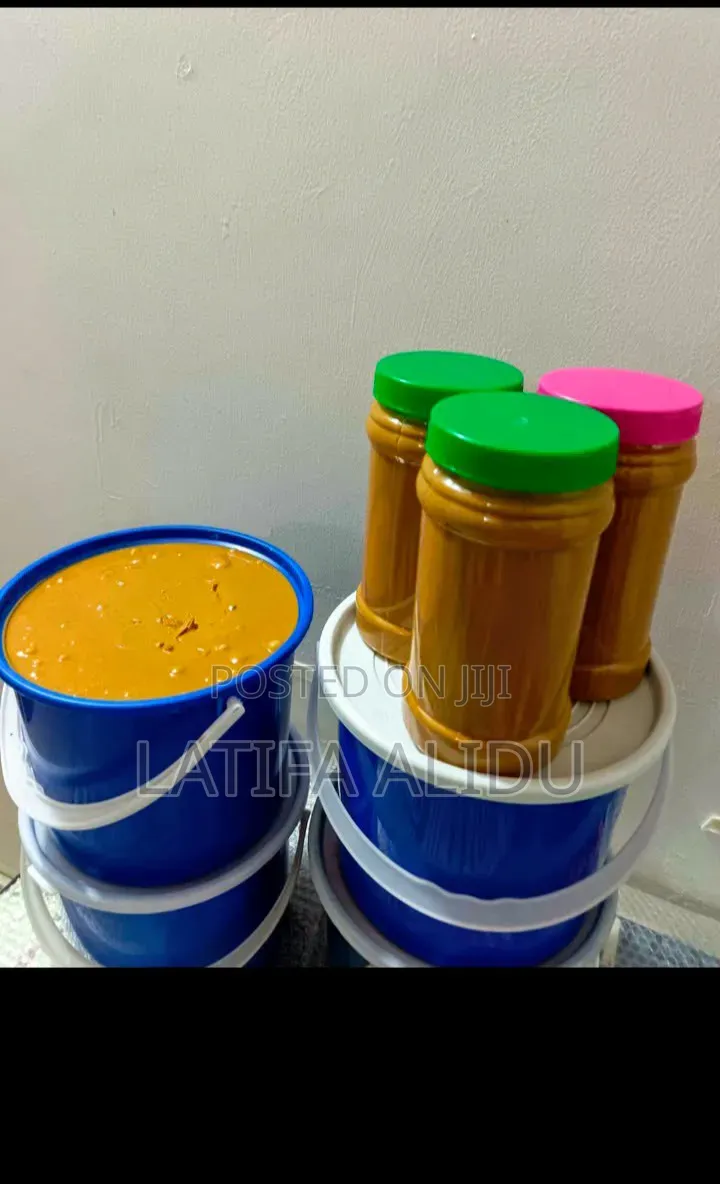 Groundnuts Paste, Gari and Goats