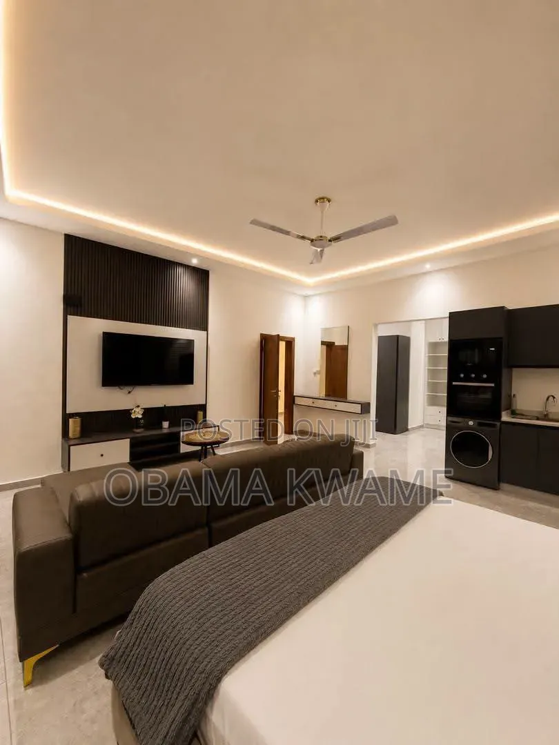 Furnished 1bdrm Apartment in Laryea Homes, American House for rent
