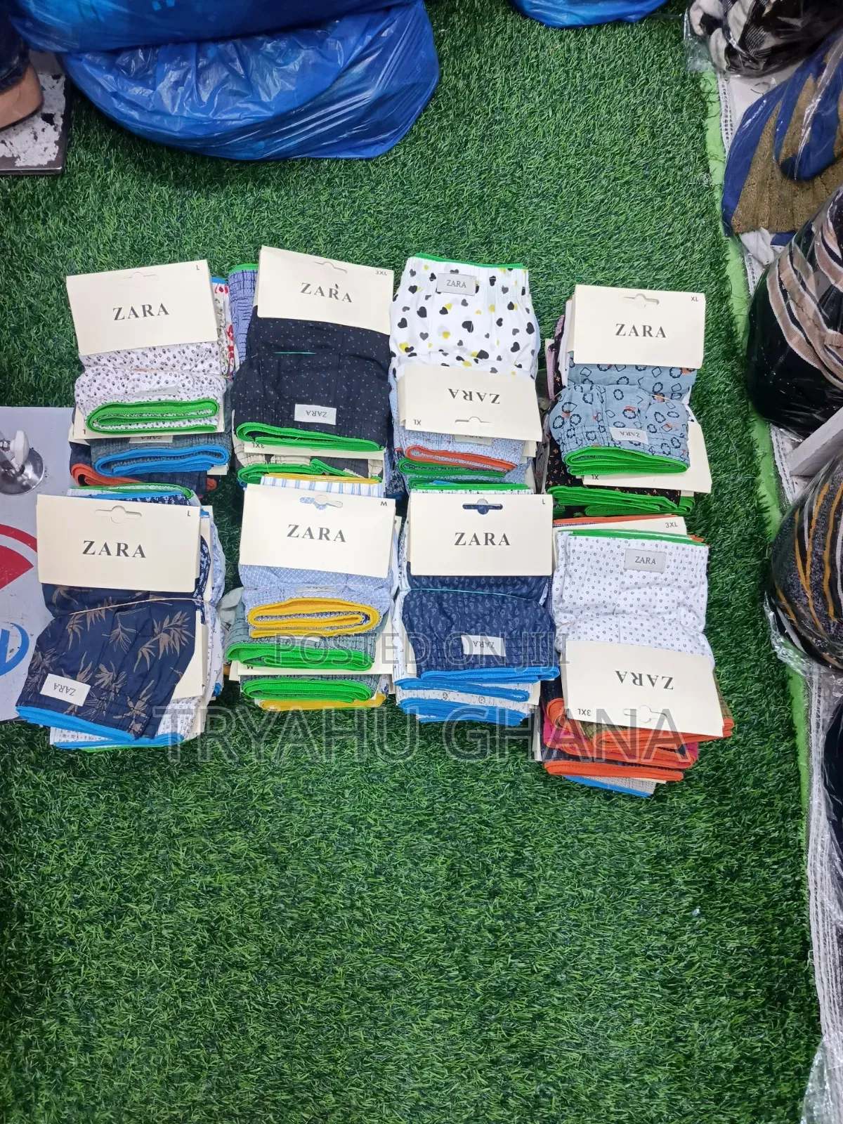 Purchase Now Quality Zara Men's Boxer Shorts 10 Pieces for Sale