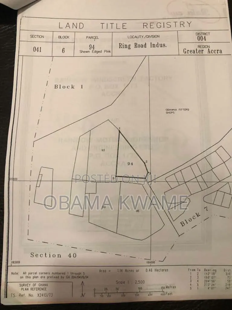 2500 SQM Warehouse on 1.22 Acres of Land for Sale at Accra Graphic Rd