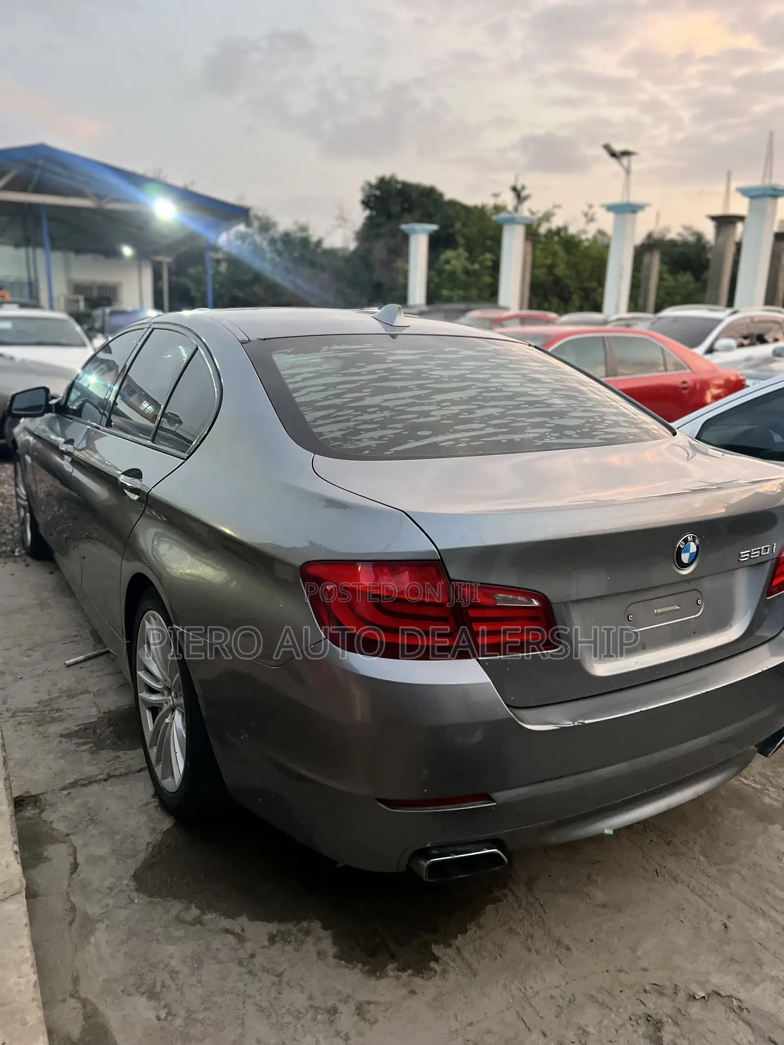 BMW 550i 2011 Gray
