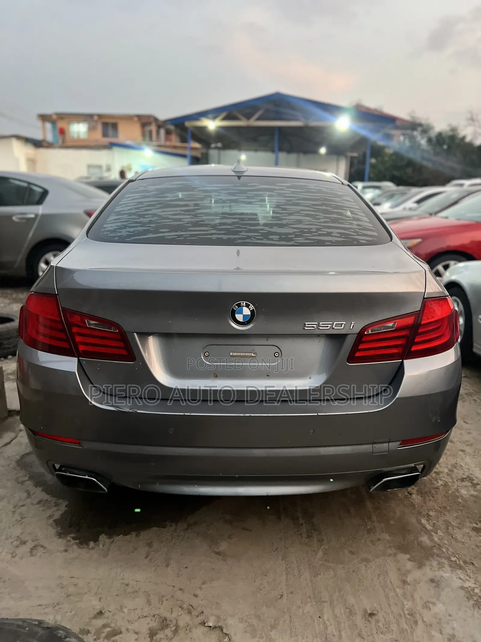 BMW 550i 2011 Gray