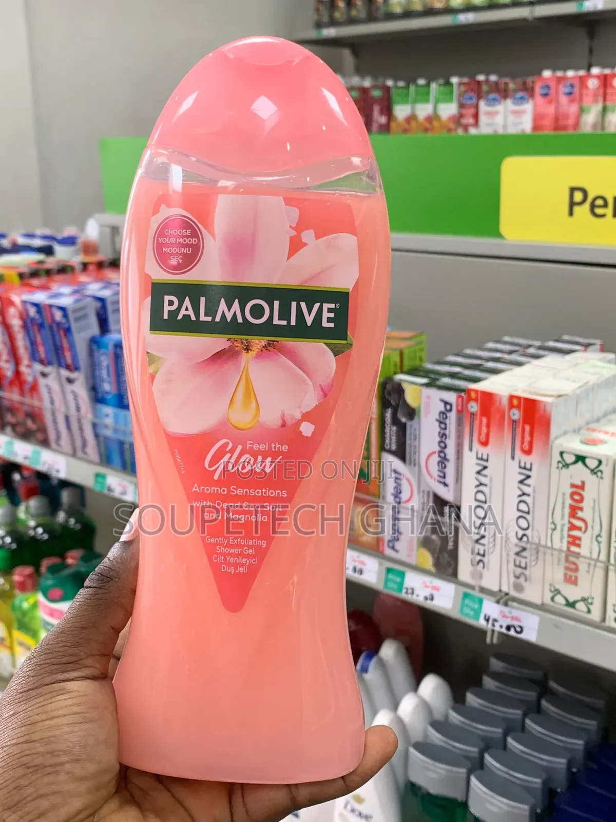Palmolive Feel the Glow Shower Gel With Dead Sea Salt Magnolia
