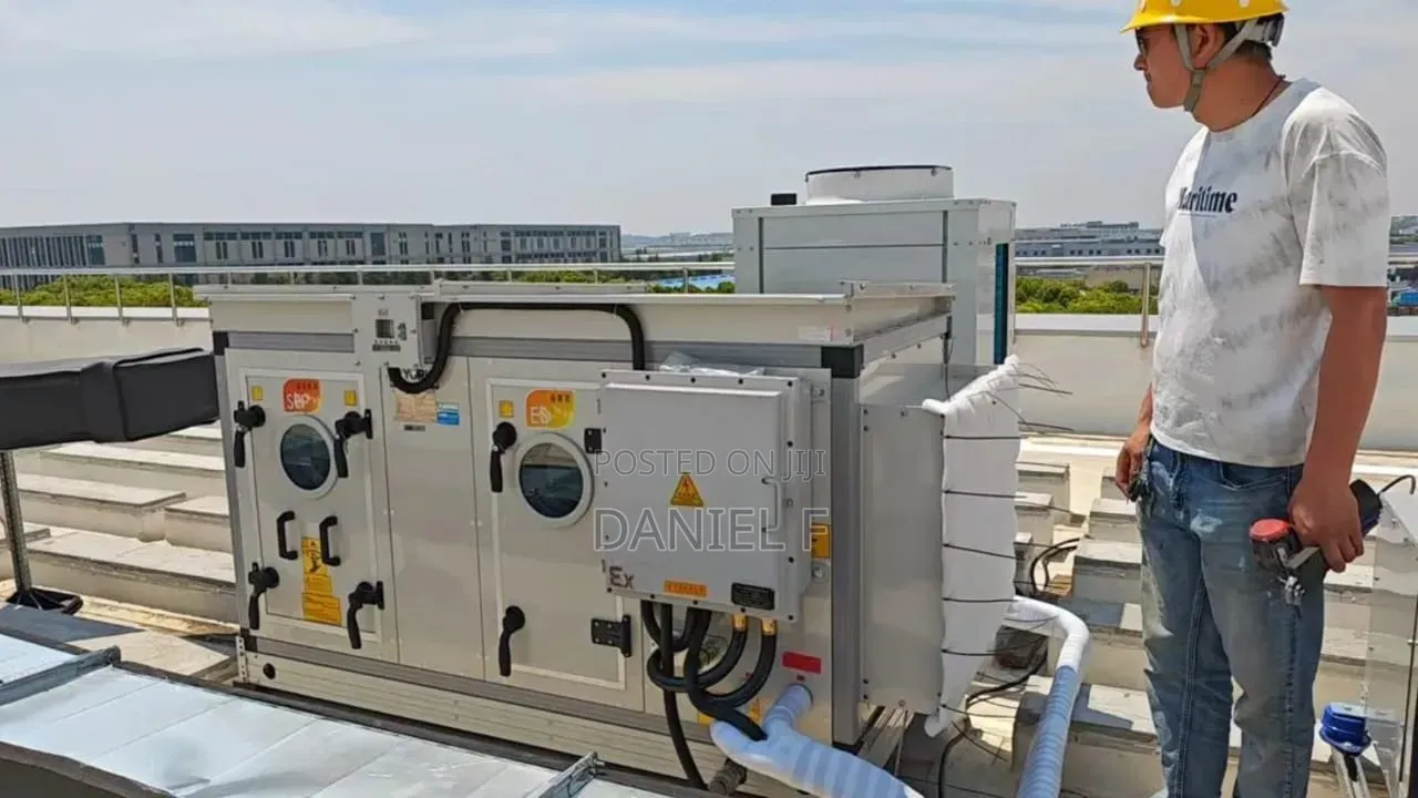 Packaged Air Condition Installation/ Duct Fabrication