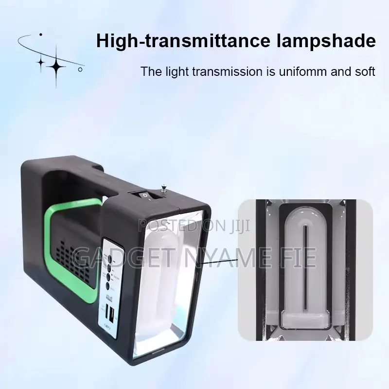 Solar Light System(3 Bulbs +Radio +Mobile Phone Charger)