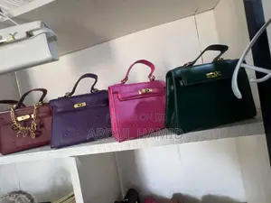 Luxury Mini Kelly Bag - Green/ Pink/Purple/Red/White - Top Handle Bag