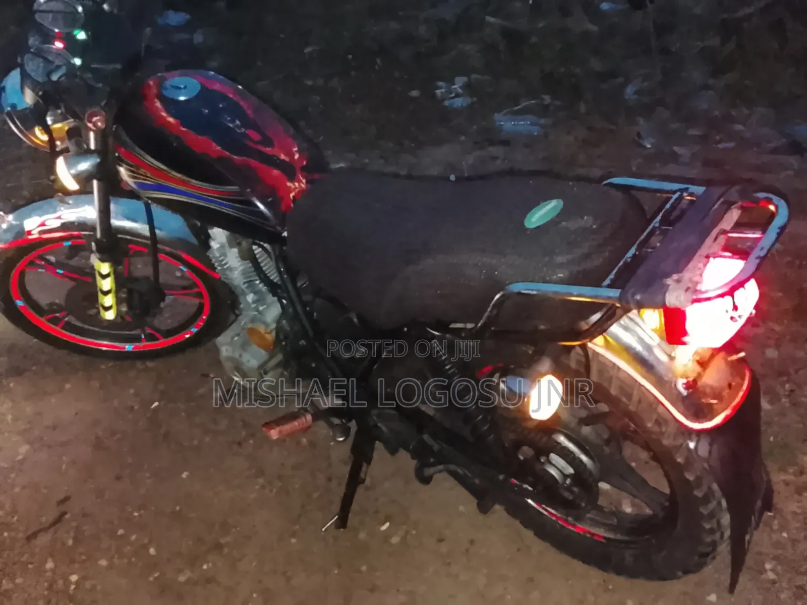 Haojue HJ125-8K 2014 Black
