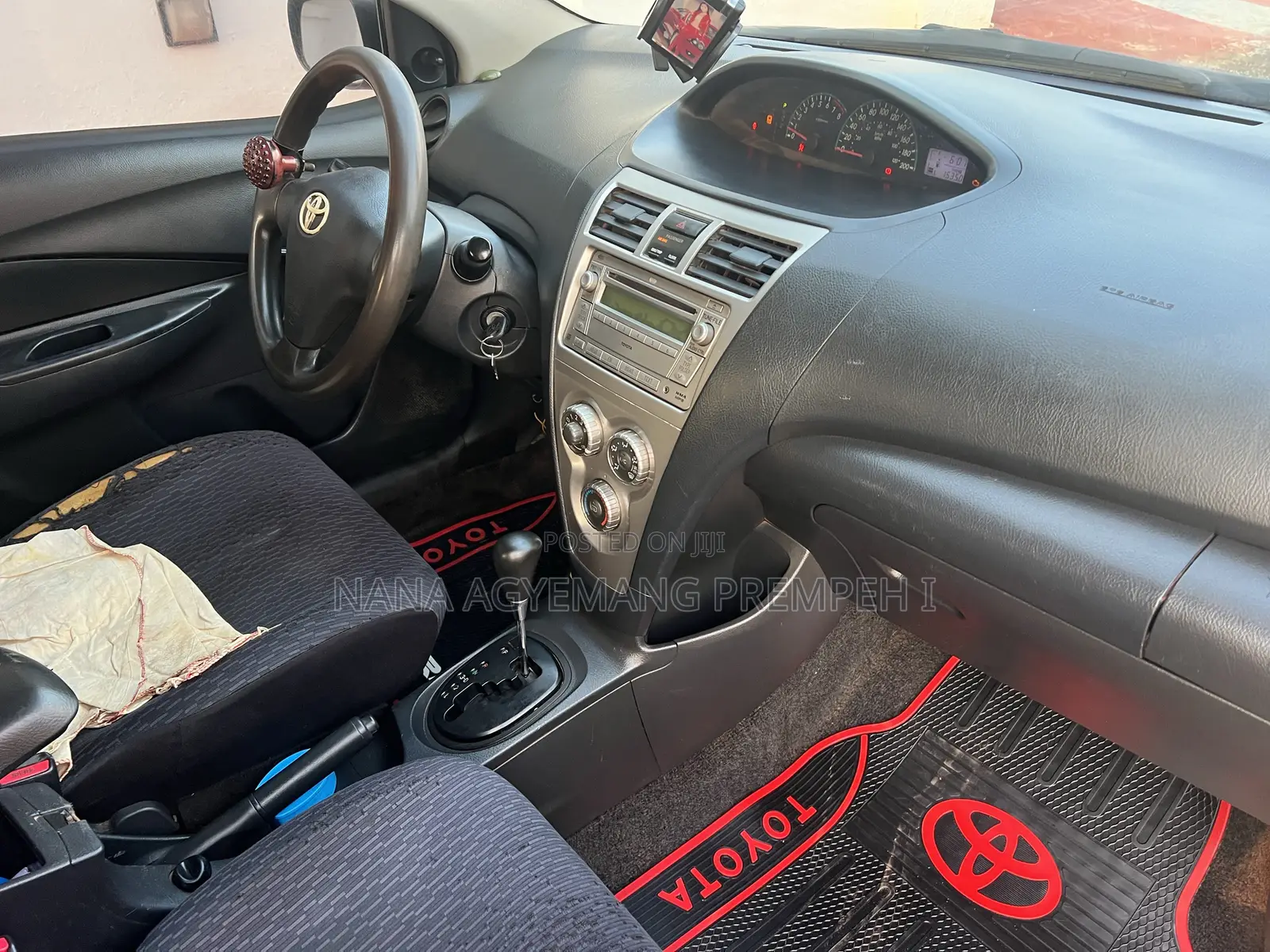 Toyota Yaris Sedan Automatic 2007 Silver