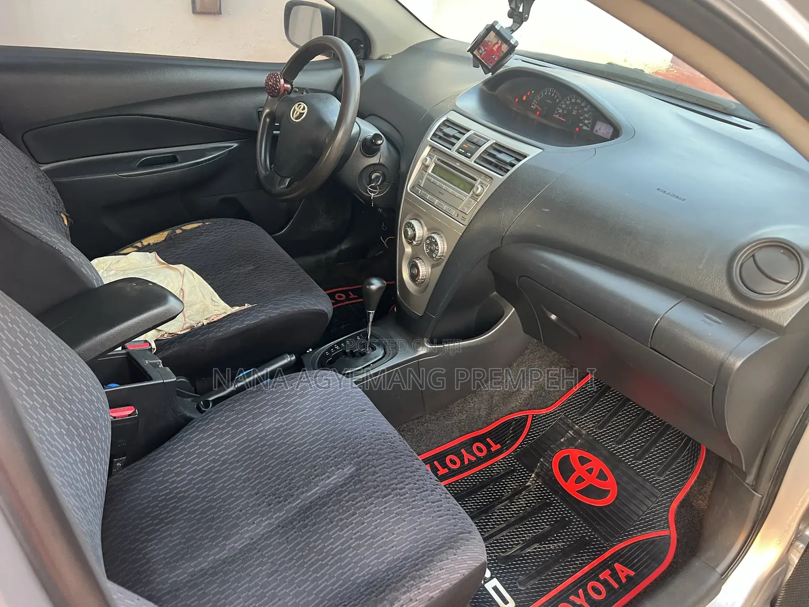 Toyota Yaris Sedan Automatic 2007 Silver