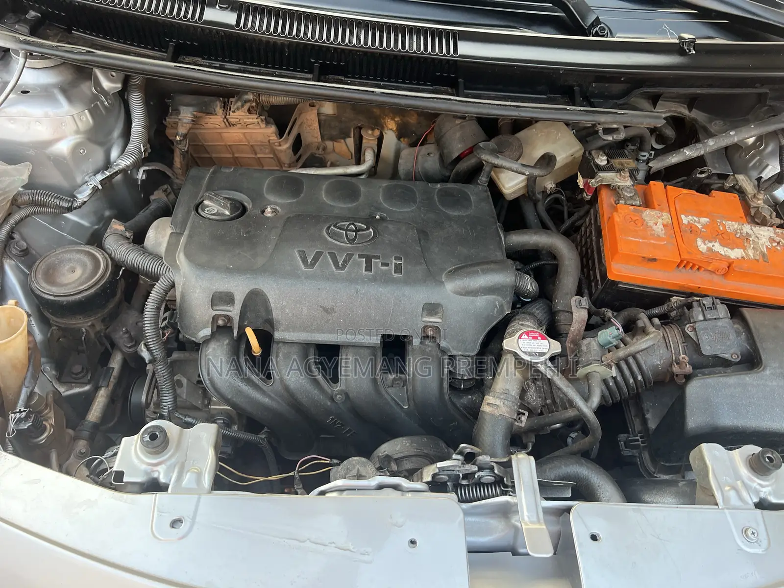 Toyota Yaris Sedan Automatic 2007 Silver
