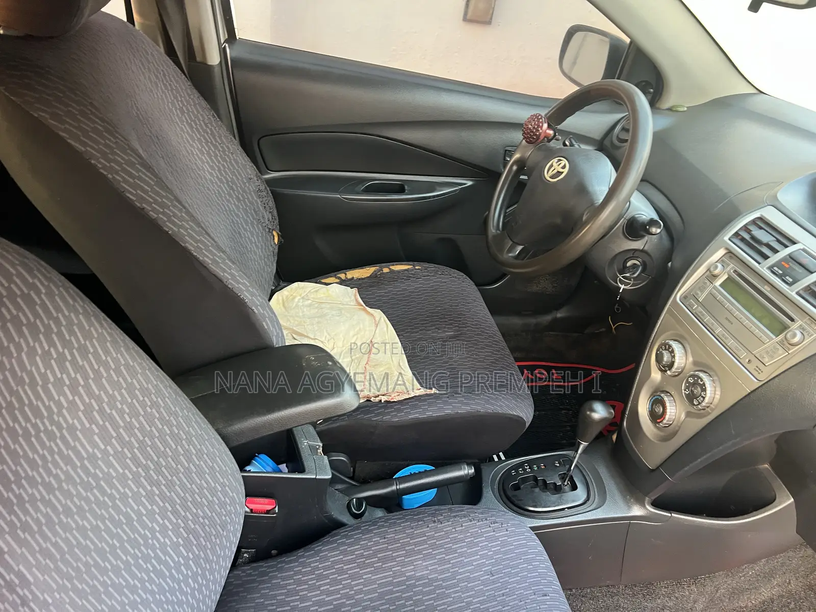 Toyota Yaris Sedan Automatic 2007 Silver