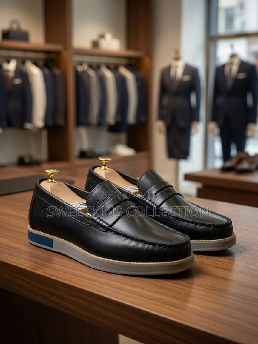 Original Clark’s Loafers Come in Black and Coffee Brown