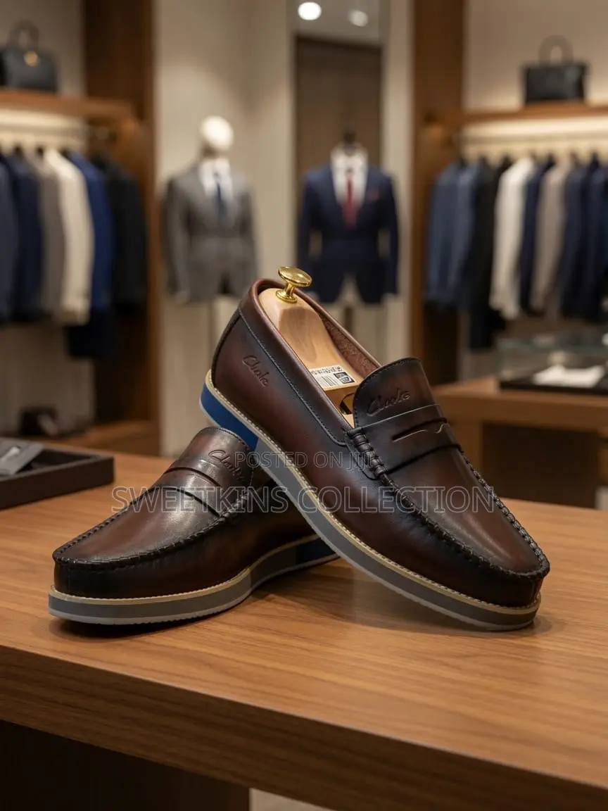 Original Clark’s Loafers Come in Black and Coffee Brown
