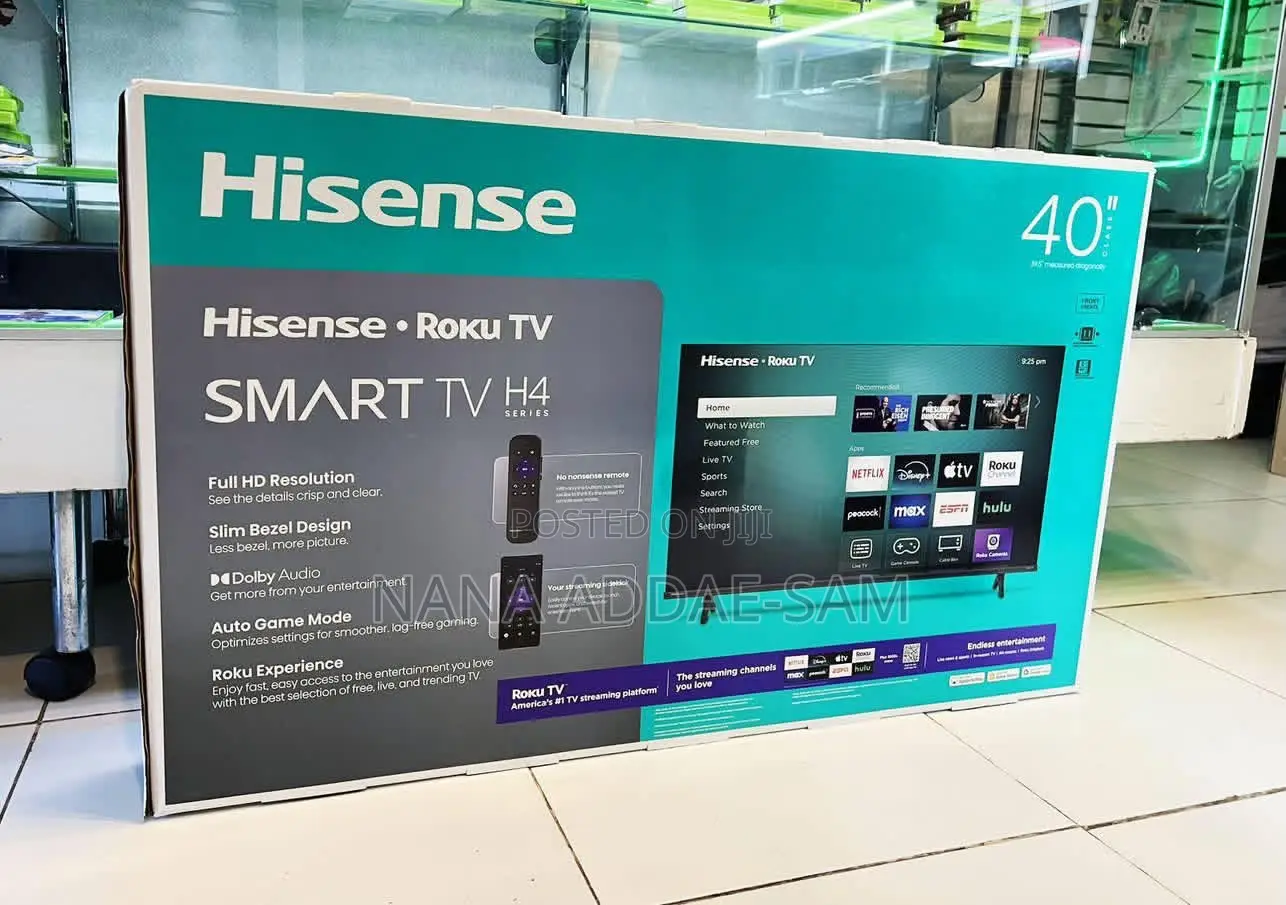 Hisense Smart TV H4 Series 40 Inch Full Hd