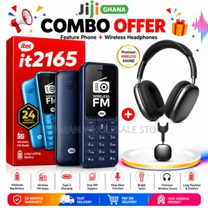 New Itel it2165 Black
