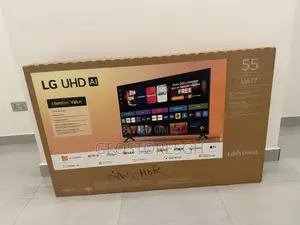 LG - 55” Class UA77 Series LED AI UHD Smart webOS TV (2025)