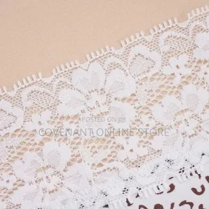 6 Pieces of Ladies Cotton Lace Panties Set- Multicolour