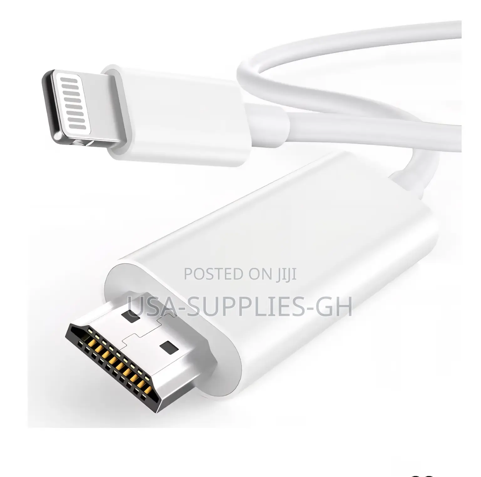 Apple MFi Certified Lightning to HDMI 6.6 Ft Cable for iPhone From Usa