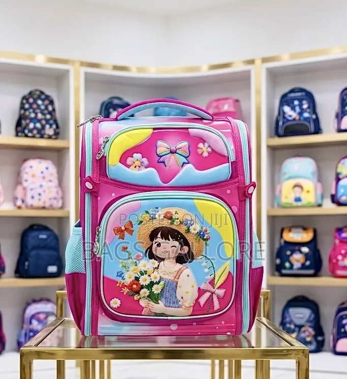 Folding Box Kids Cartoon Bag for Girls