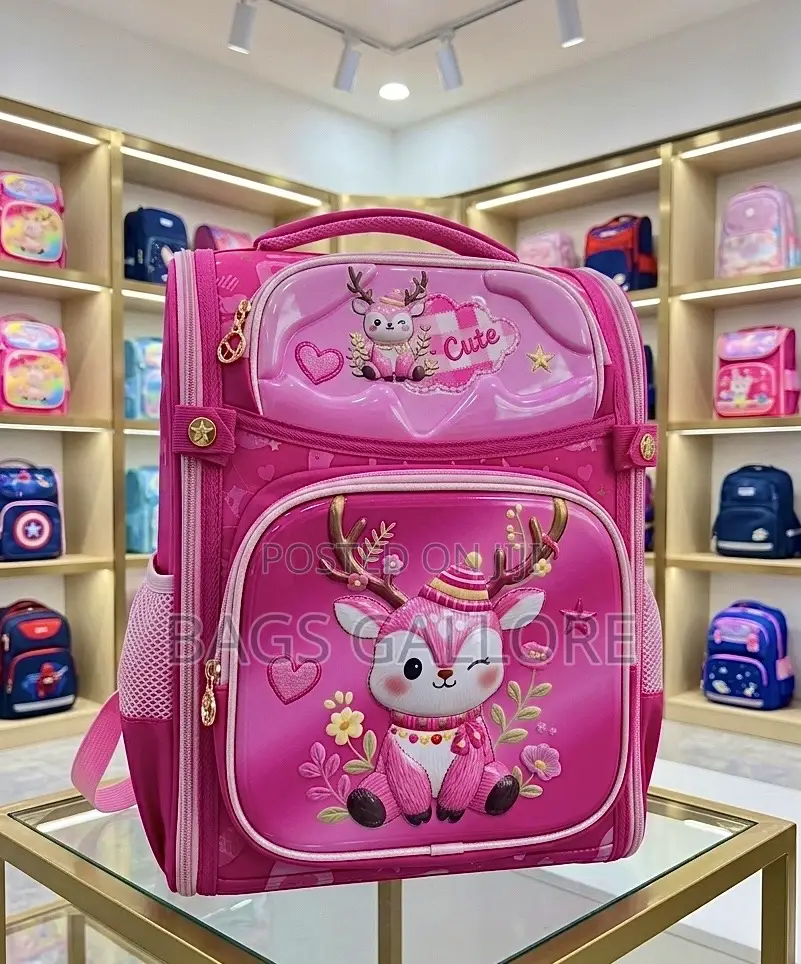 Folding Box Kids Cartoon Bag for Girls