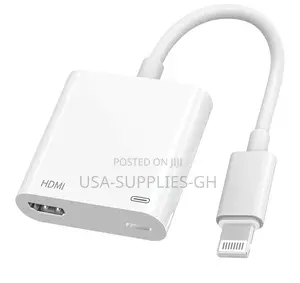 Apple Mfi Certified Lightning to Hdmi Adapter for iPhone From Usa