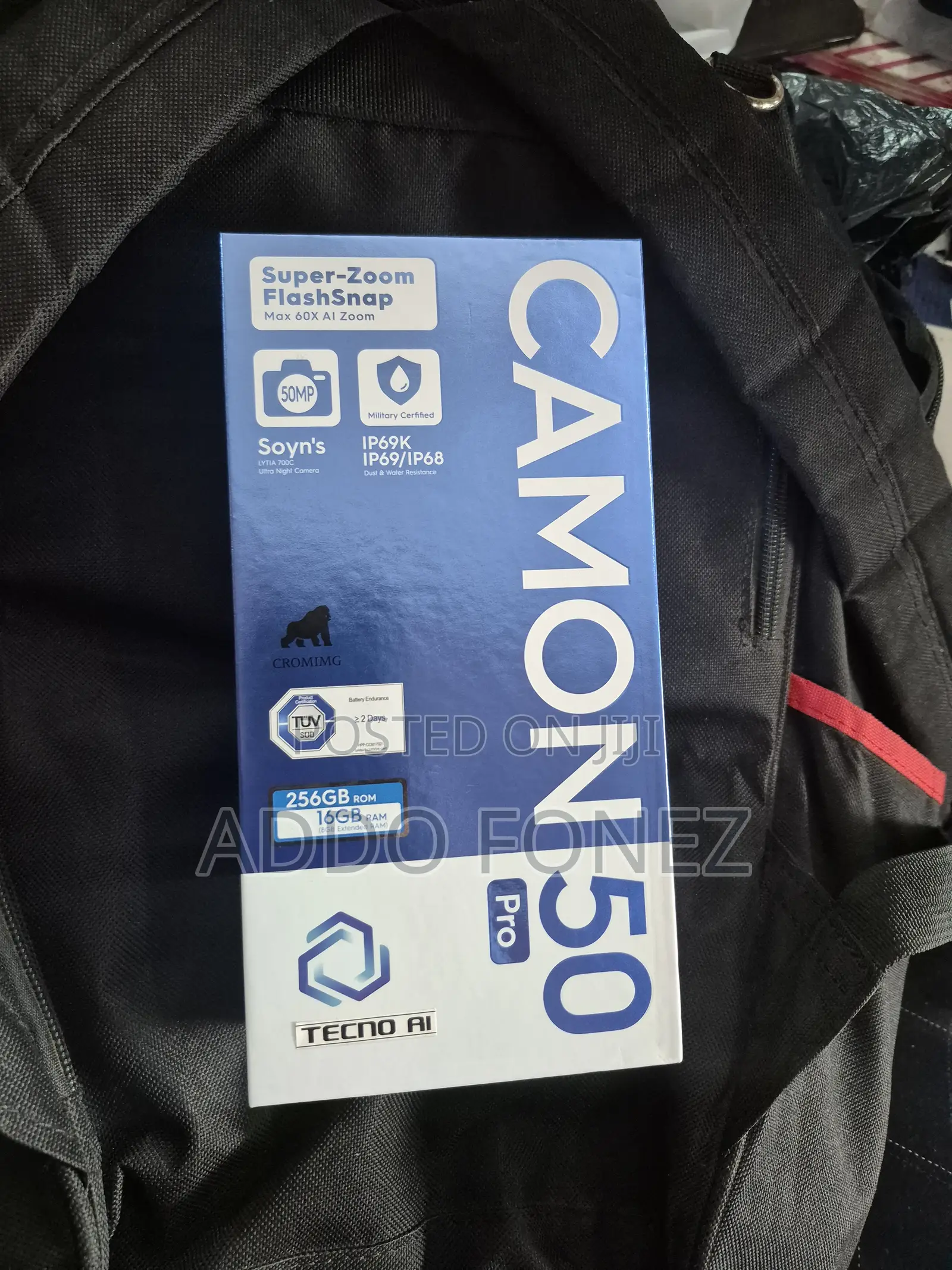 New Tecno Camon 50 Pro 256 GB Purple