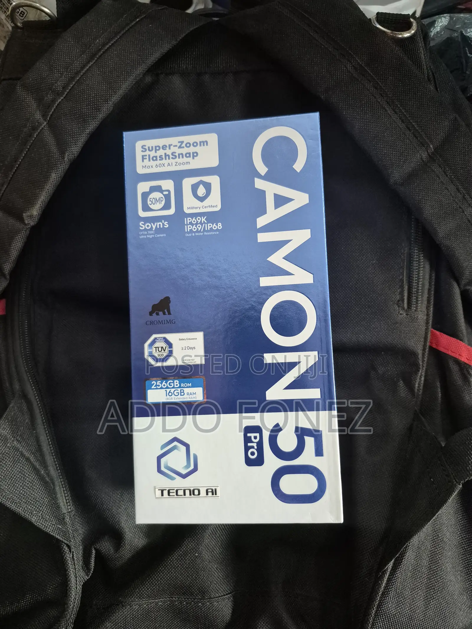 New Tecno Camon 50 Pro 256 GB Purple