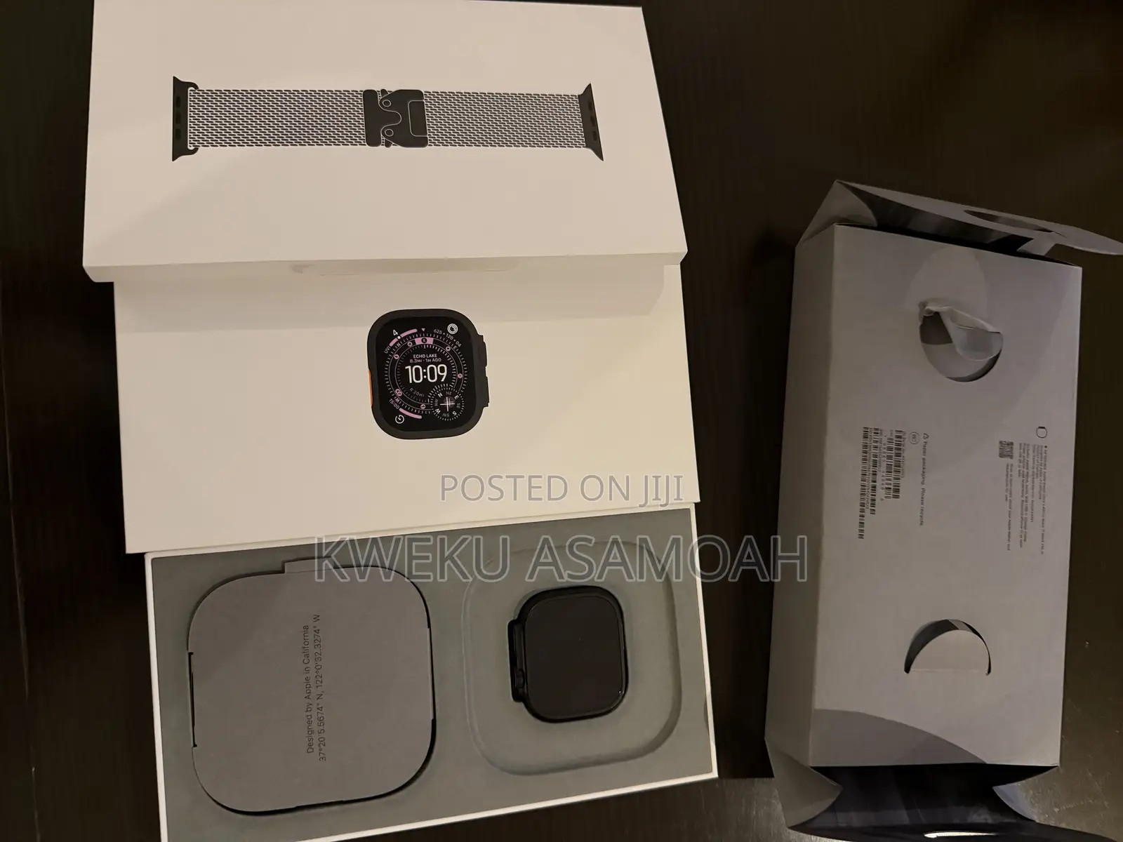 Apple Watch Ultra 3 Black Titanium Milanese