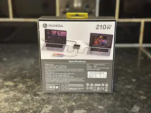 HUNDA Supercharger Station 210W 4 Ports USB C a Desktop Charging Hub
