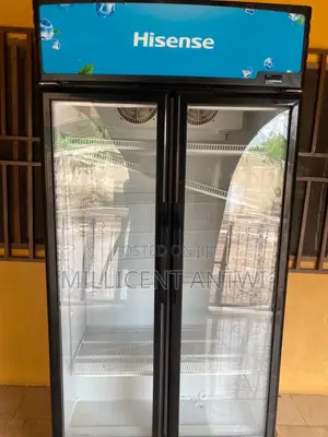 Hisense Double Door Commercial Display Fridge