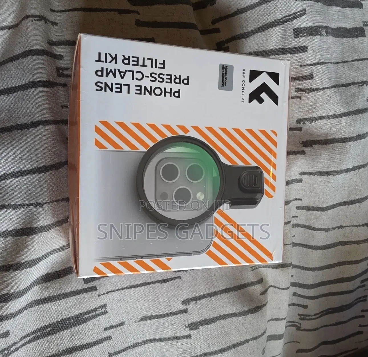 K F CONCEPT 58mm Press-on CPL Phone Lens Filter Kit, Polarizing Filter