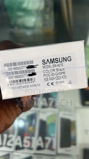 New Samsung Galaxy A21s 128 GB Black