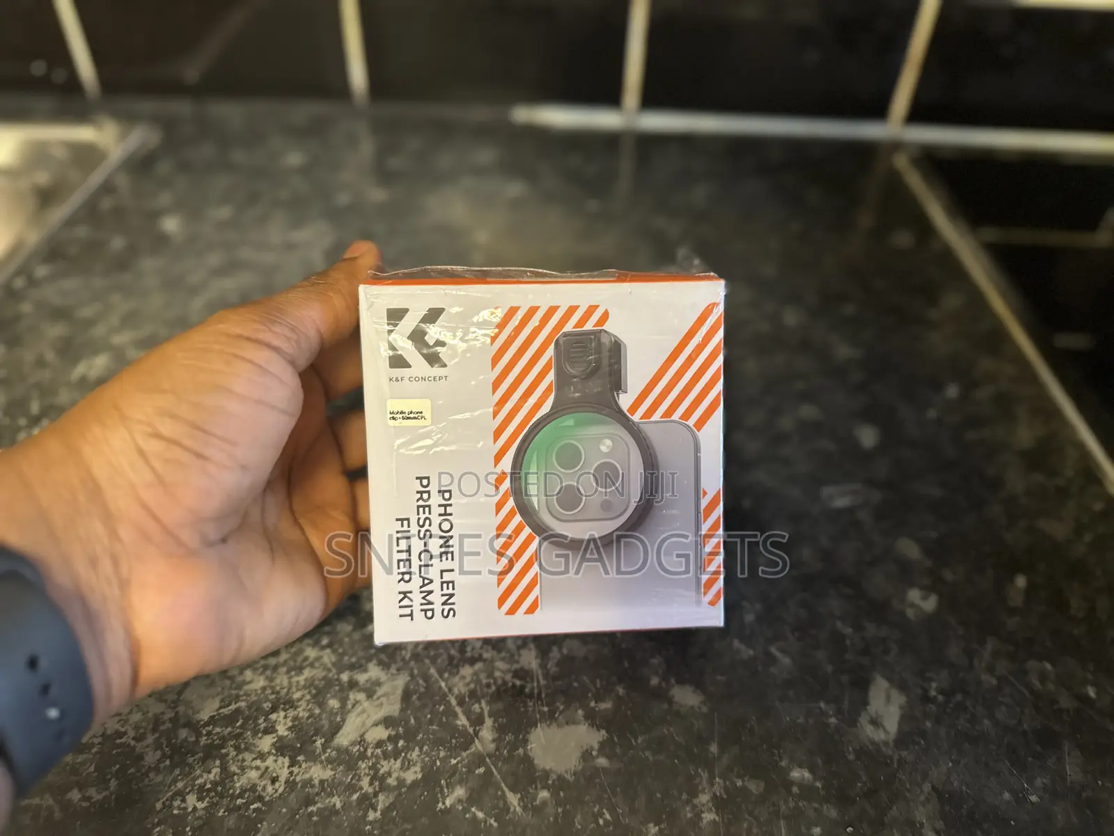 K F CONCEPT 58mm Press-on CPL Phone Lens Filter Kit, Polarizing Filter
