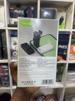 Just Max 20,000mAh MagSafe Wireless Power Bank – Fast Charge