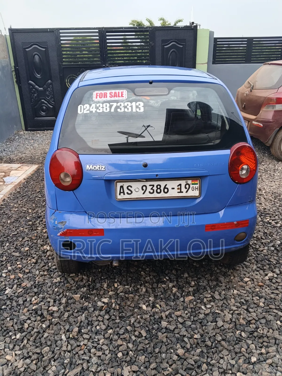 Chevrolet Matiz 2010 Blue
