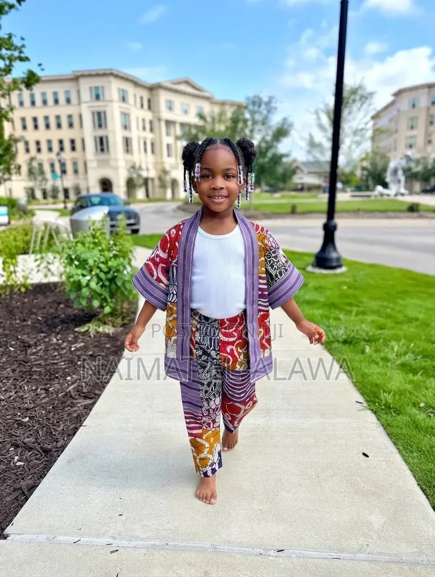 African Kimono 2-Piece Set