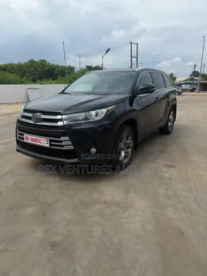 Toyota Highlander Limited 4x2 V6 (3.5L 6cyl 8A) 2018 Black